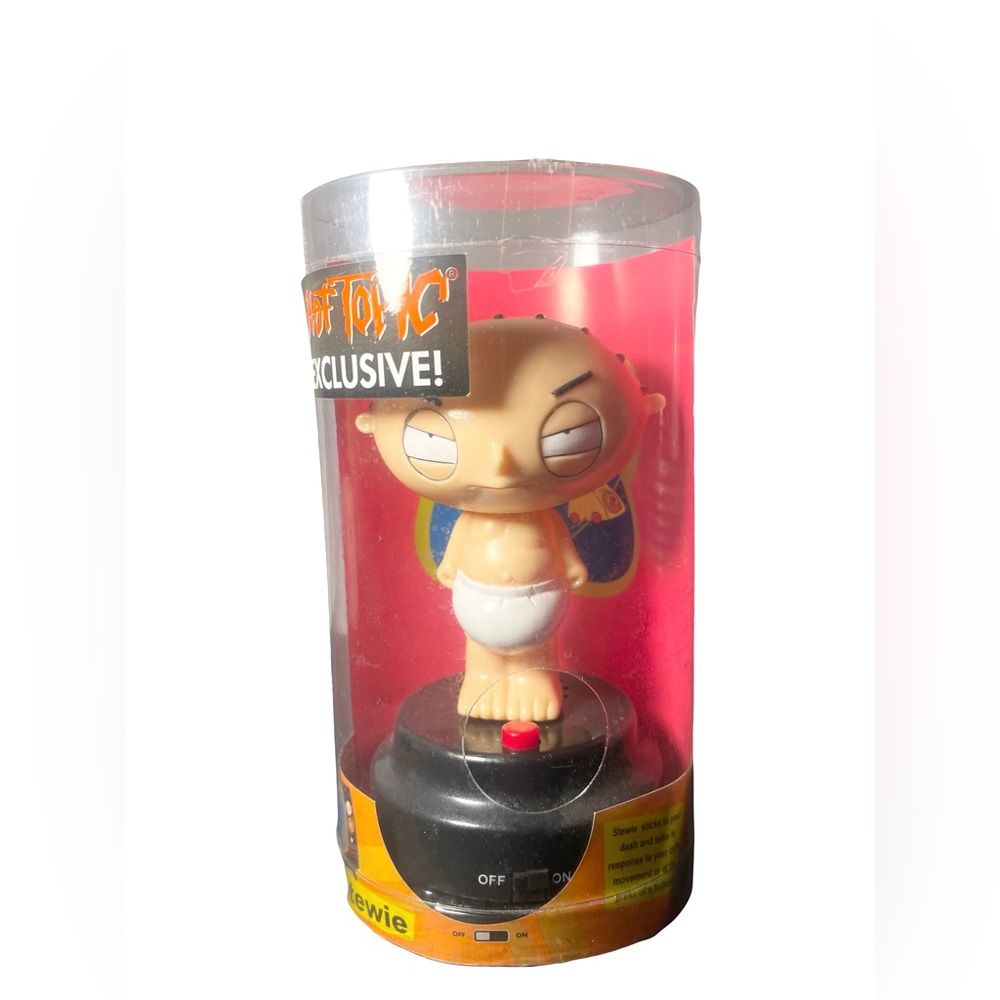 Family Guy Talking STEWIE HotTopic Exclusive (2005)Never Opened-PRICE NEGOTIABLE